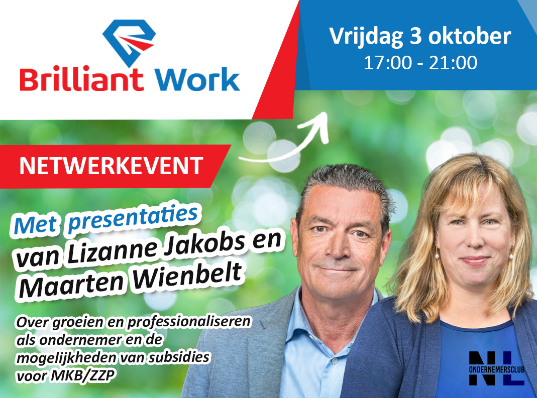groeien en professionaliseren als ondernemers met behulpt van subsidies